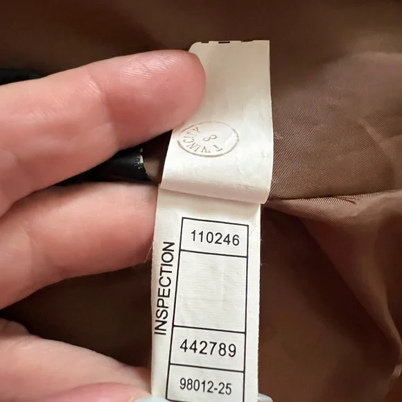 Wilson’s Leather Pelle Studio Classic Tan 100% Leather Jacket - Picture 6 of 6